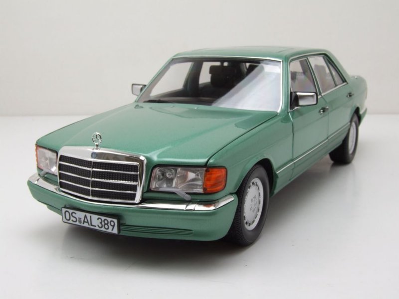 △【◇ノレブ】 1/18 メルセデス・ベンツ 560 SEL 1991 メタリック