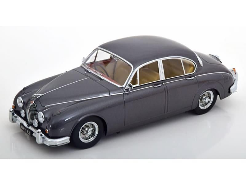 ミニカー　1/18 Jaguar MK II 3.8 1959 右ハンドル(ダークグレーメタリック) [KKDC181016] KKスケール】 1/18 ジャガー MK II 3.8 1959 ダークグレー