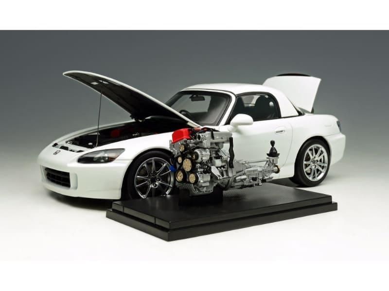 モーターヘリックス】 1/18 Honda S2000 (AP2) Grand Prix White[M85102]