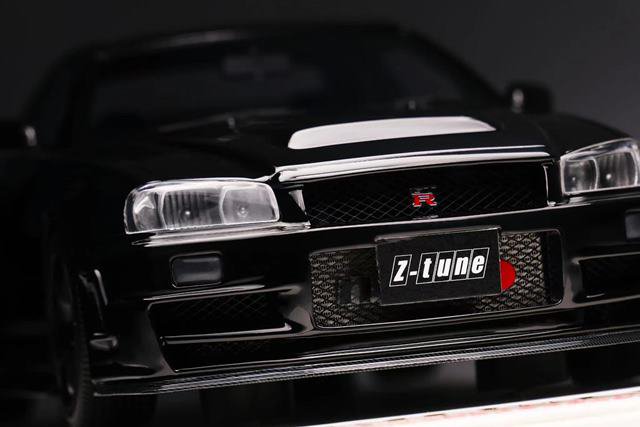 onemodel】 1/18 Nismo R34 GT-R Z-tune Black WEB限定 [22A01-12