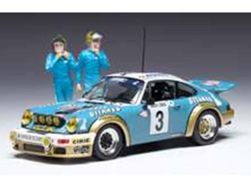 △【イクソ】 1/43 ポルシェ 911 カレラ RS 1978年モンテカルロラリー 優勝 #3 J.P.Nicolas/V.Laverne  フィギュア付 [SPRM00178]