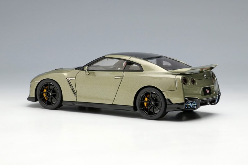 アイドロン】 1/43 NISSAN GT-R トラックエディション エンジニアードbyニスモ T-spec 2024 ミレニアムジェイド  限定50台、国内販売25台[EM696B]