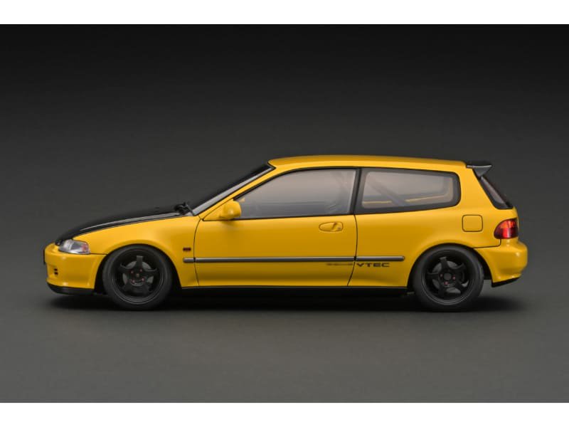 イグニッションモデル】 1/18 Honda CIVIC (EG6) Yellow [IG3044