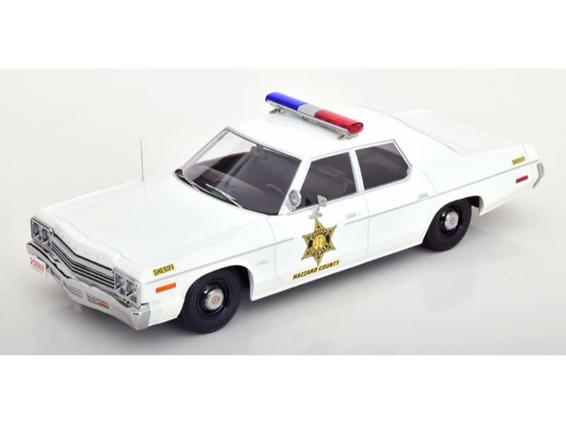若者の大愛商品 KKスケール】 Police County Hazzard 1974 モナコ ダッジ 1/18 商用車、公用車