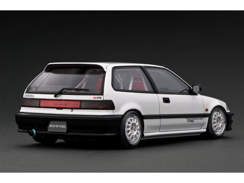 【イグニッションモデル】 1/18 Honda CIVIC (EF9) SiR White  [IG3126]・ミニカー通販専門店ミニカーショップロビンソンから送料無料でお届けします。