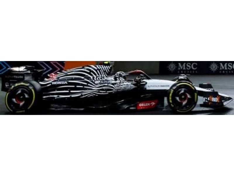 スパーク 1/43角田裕毅 2024年 ラスベガスGP 9位 スパーク 1/43 ビザ キャッシュ RB VCARB 01 ラスベガスGP 2024