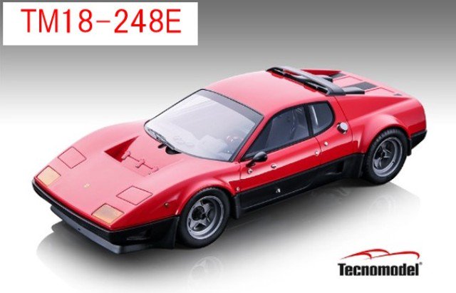 △【テクノモデル】 1/18 フェラーリ 512BB コルセ・クリエンティ 1978 