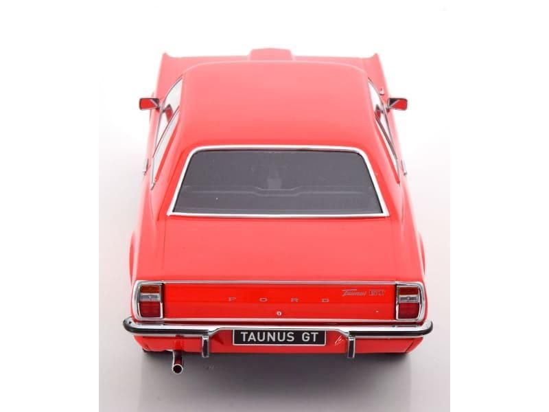 ミニカー　1/18 フォード Taunus GT セダン 1971 (ライトレッド) [KKDC180974] KKスケール】 1/18 フォード タウナス GT セダン 1971 ライト