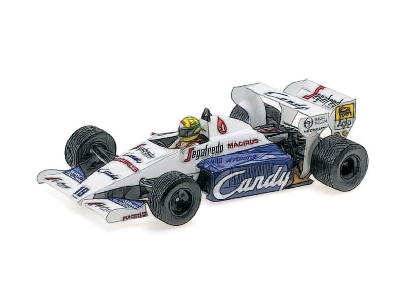 トールマン TG184 A.セナ | F1ミニカーあれこれ