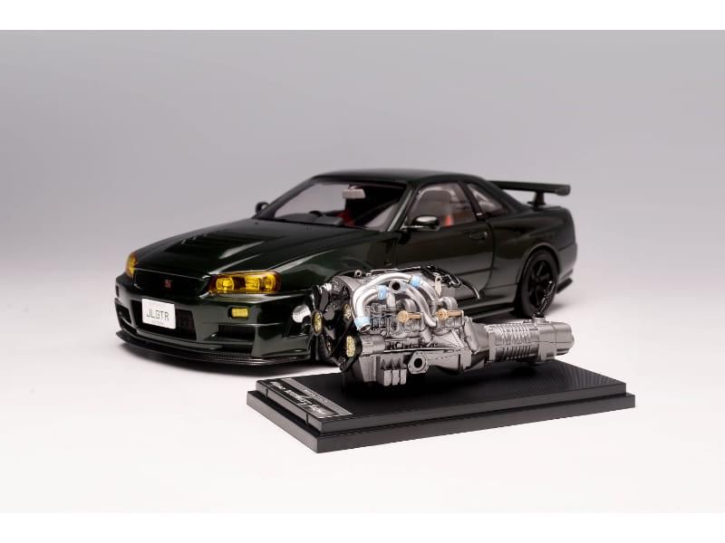 予約）【モーターヘリックス】 1/12 NISSAN スカイライン GT-R R34 Z 