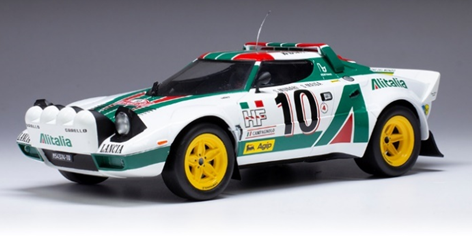 イクソ】 1/43 ランチア ストラトス 1976年ラリー・モンテカルロ 優勝 #10 S.Munari/S.Maiga  [RAC380ALQ]・ミニカー通販専門店ミニカーショップロビンソンからお届けします。