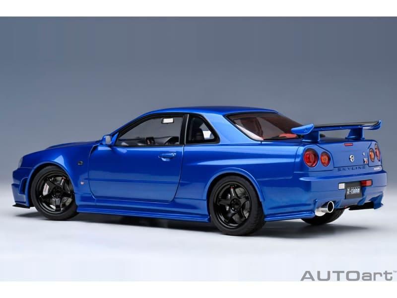 オートアート】 1/18 ニスモ R34 GT-R Z-tune （ベイサイド