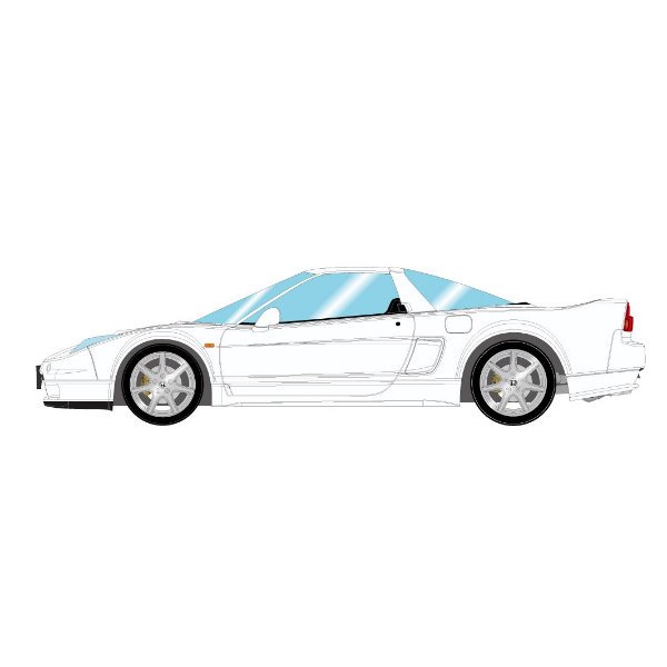 アイドロン】 1/43 ホンダ NSX (NA2) Type S 2001 グランプリホワイト 
