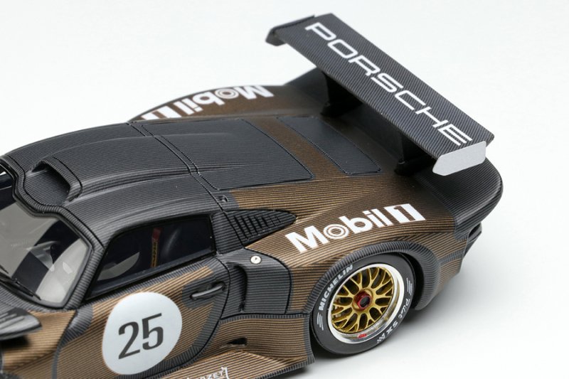 アイドロン】 1/43 ポルシェ 911 GT1 ルマン24時間 テスト 1996 No,25 限定200台、国内販売100台[EM471A]