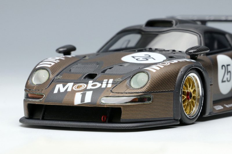 アイドロン】 1/43 ポルシェ 911 GT1 ルマン24時間 テスト 1996 No,25 限定200台、国内販売100台[EM471A]