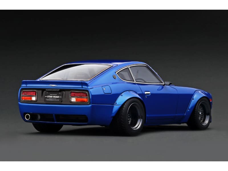 △【イグニッションモデル】 1/18 日産 フェアレディ Z (S30) STAR ROAD Blue Metallic  [IG3113]・ミニカー通販専門店ミニカーショップロビンソンから送料無料でお届けします。