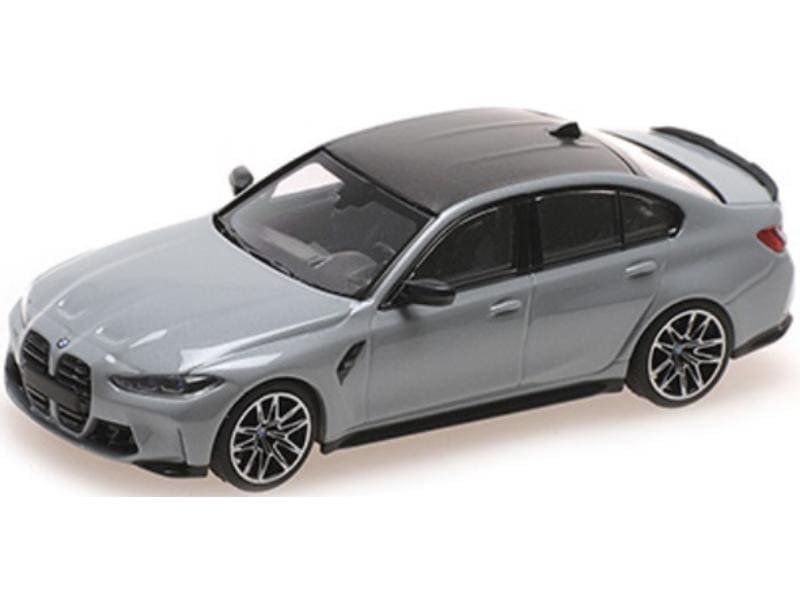 △【ミニチャンプス】 1/43 BMW M3 - 2020 - グレーメタリック [410020206]・ミニカー通販専門店ミニカー ショップロビンソンから送料無料でお届けします。