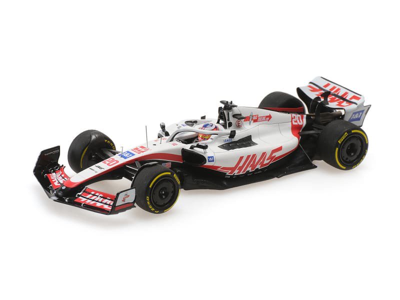 □ミニチャンプス】 1/43 ハース F1 TEAM VF-22 ケビン・マグヌッセン