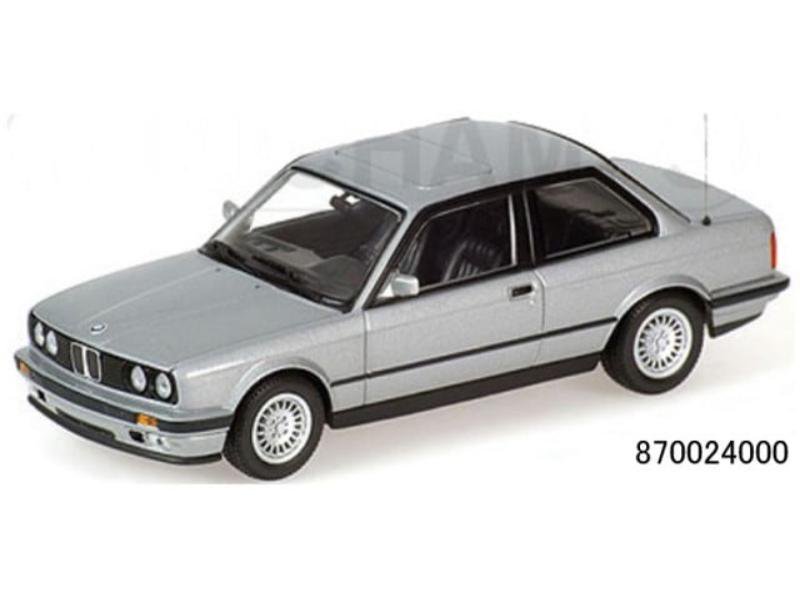 マキシチャンプス】 1/43 BMW 3-シリーズ (E30) 1989 シルバーブルー 