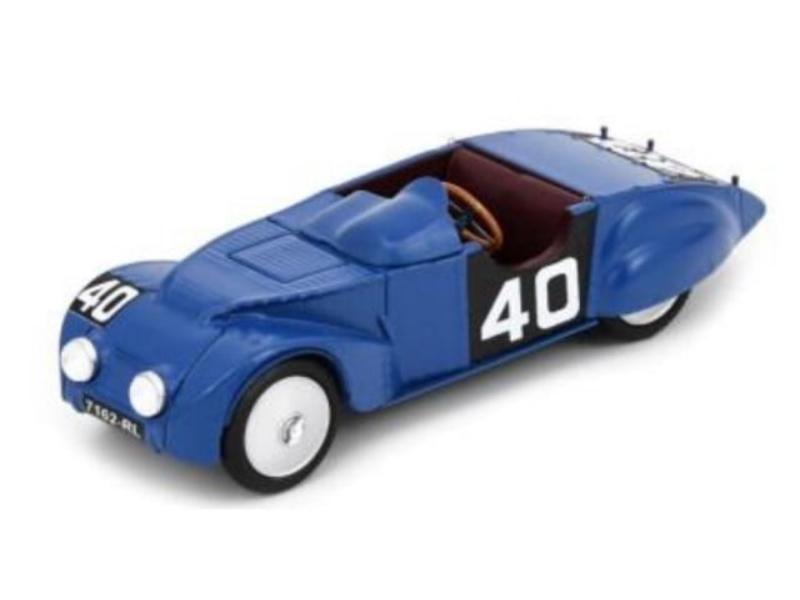 スパーク 43 Chenard ＆ Walcker Tank No.40 Le Mans 24H 1937 ミニカー