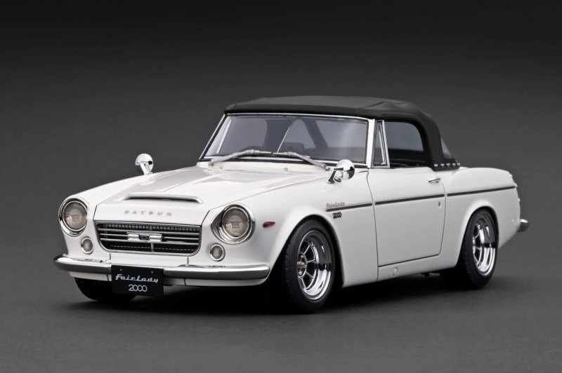 IG2713 イグニッションモデル 1/18 Datsun FAIRLADY 2000 (SR311) White