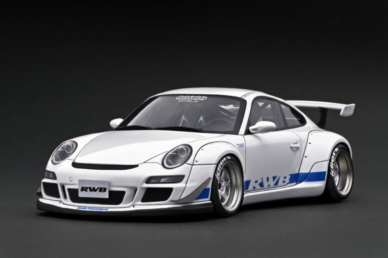 イグニッションモデル】 1/18 RWB 997 GT3 White  [IG3252]・ミニカー通販専門店ミニカーショップロビンソンから送料無料でお届けします。