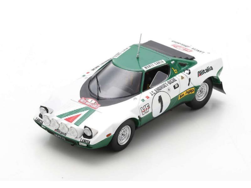 △【スパーク】 1/43 Lancia Stratos HF No.1 Rally Monte Carlo 1975J 