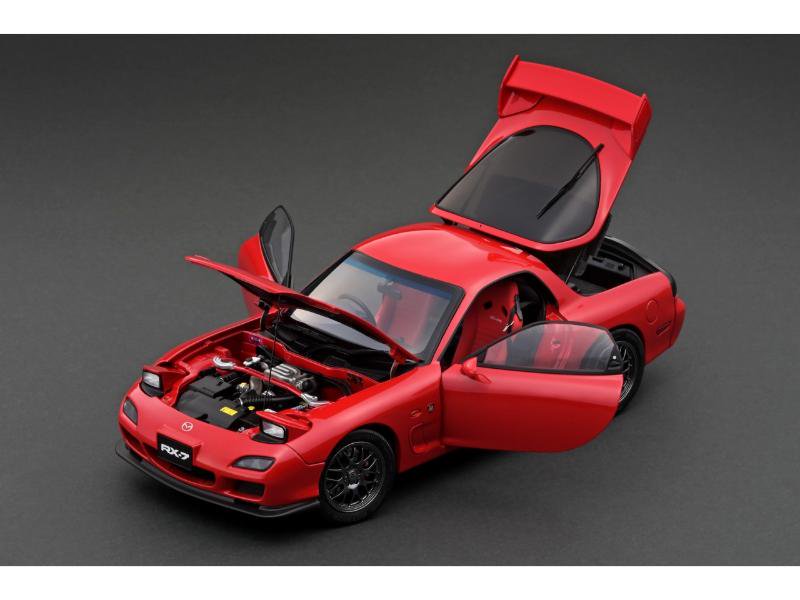 POLER MASTER MODELS】 1/18 Mazda RX-7 SPIRIT R Metallic Grey 