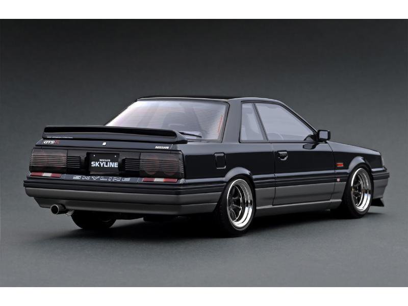 △【イグニッションモデル】 1/18 日産 スカイライン GTS-R (R31) Black/Gun Metallic [IG3510]・ミニカー 通販専門店ミニカーショップロビンソンから送料無料でお届けします。