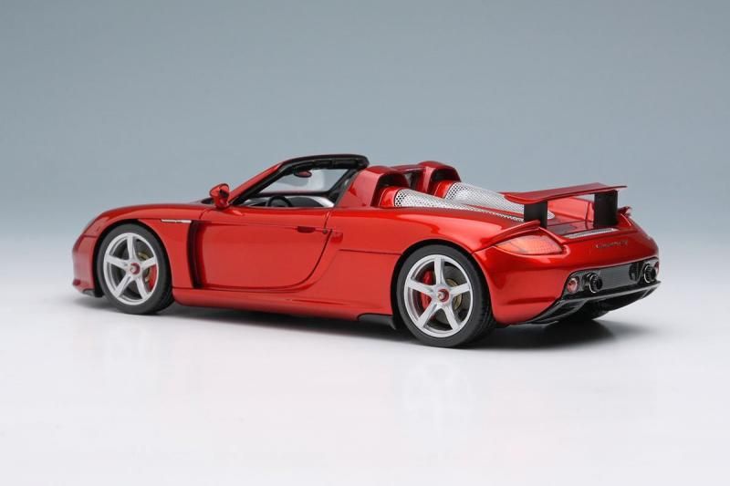 アイドロン】 1/43 ポルシェ カレラGT 2004 リアウィングアップ