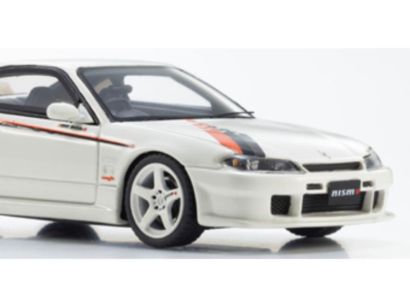 京商】 1/43 日産 シルビア S15 スペックR ニスモ エアロ (ホワイト)  [KSR43125W]・ミニカー通販専門店ミニカーショップロビンソンから送料無料でお届けします。