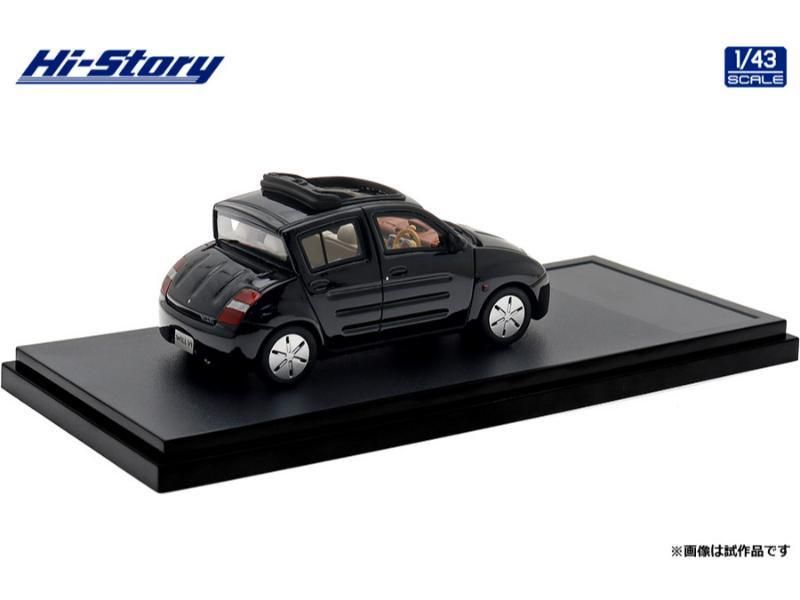 ハイストーリー】 1/43 トヨタ ウィル Vi (2000) ブラック [HS476BK]