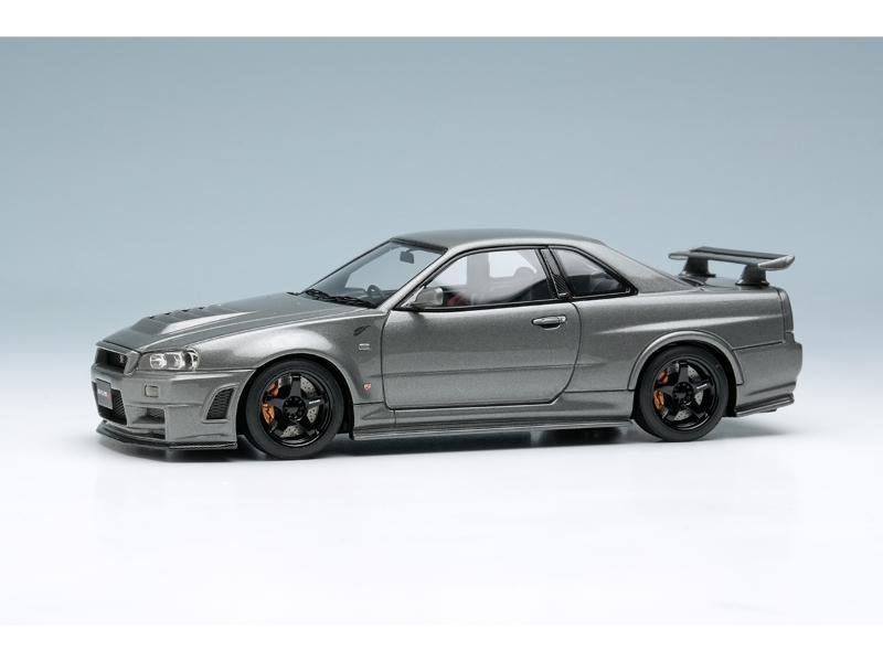 △【アイドロン】 1/43 日産 スカイライン GT-R (NISMO BNR34 CRSバージョン) ダークメタルグレー 2022 [EM422B]・ ミニカー通販専門店ミニカーショップロビンソンから送料無料でお届けします。