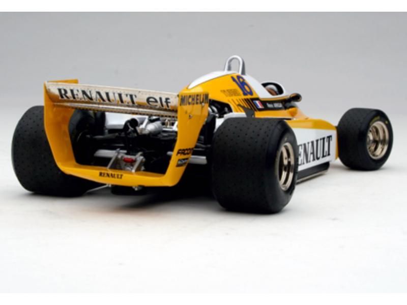 エグゾト】 1/18 ルノー RE20 ターボ 1980年フランスGP
