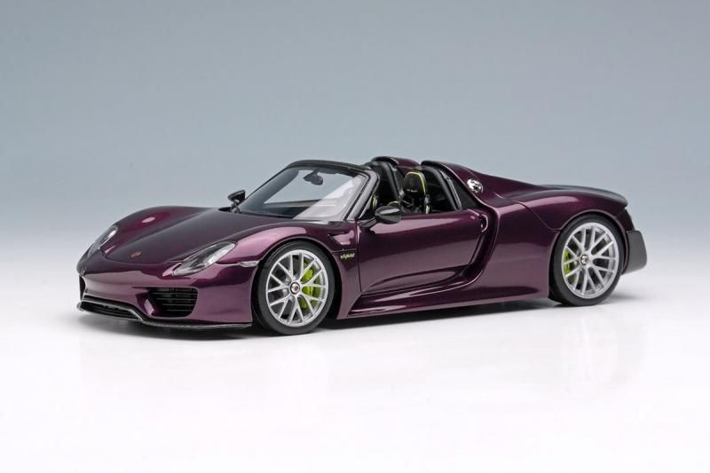 ミニカー　1/43 Porsche 918 Spyder 2011(ブラック) 「アイドロン・コレクション」 [EM568C] EIDOLON COLLECTION 1/43 ポルシェ 918 スパイダー 2011