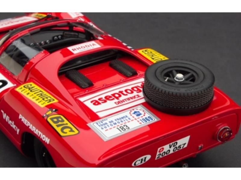 エグゾト】 1/18 ポルシェ910 1969年ツール・ド・フランス＃183 H