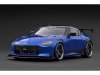 ڥ˥åǥ 1/18 TOP SECRET եǥ Z (RZ34) Blue Metallic  [IG3386]