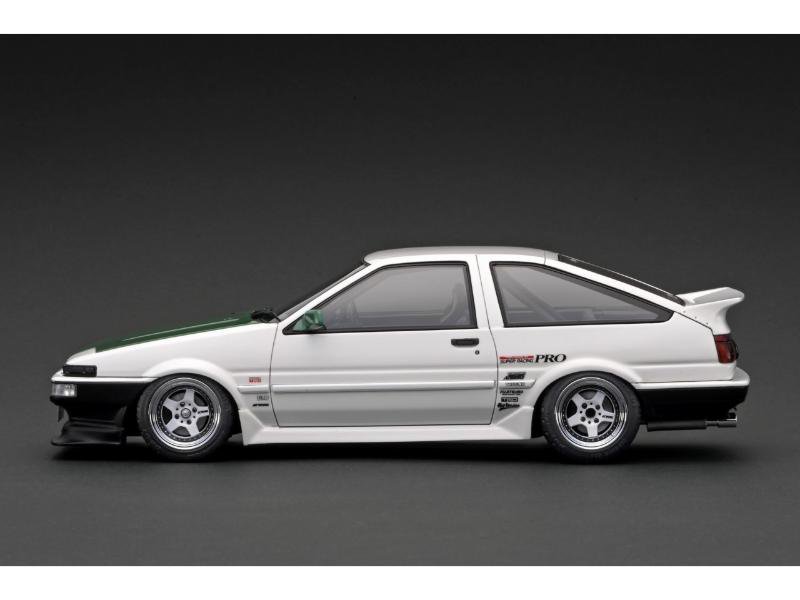 予約）【イグニッションモデル】 1/18 トヨタ スプリンター トレノ (AE86) 3Door TK-Street Ver White  [IG3489]・ミニカー通販専門店ミニカーショップロビンソンから送料無料でお届けします。