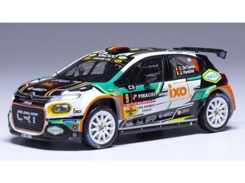 イクソ】 1/43 シトロエン C3 ラリー2 EVO 2024年ワロンラリー ?#9 C