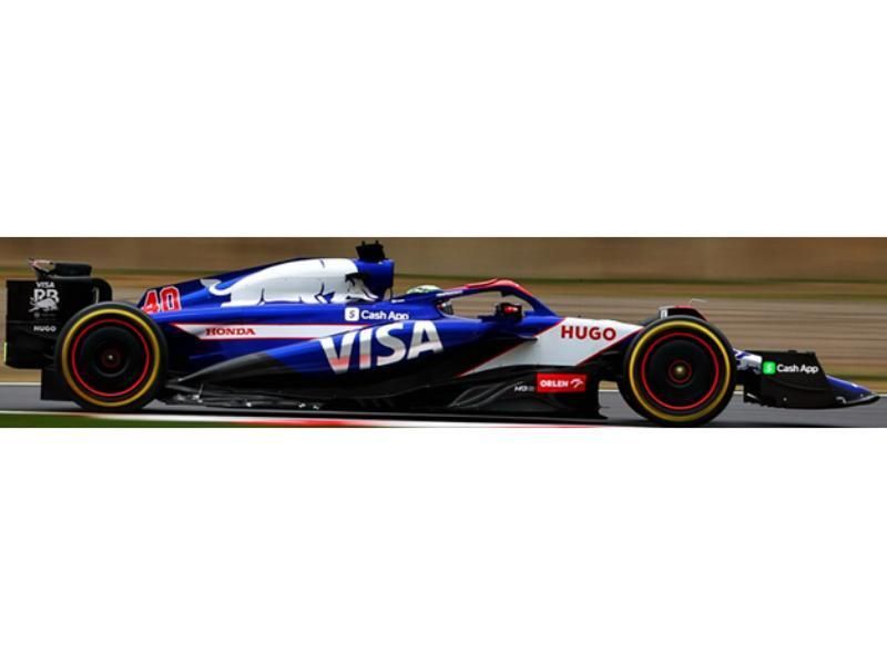 ミニチャンプス】 1/18 ビザ キャッシュ RB F1チーム VCARB 01