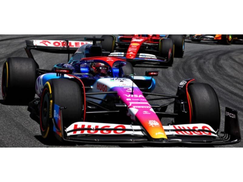 ミニチャンプス】 1/18 ビザ キャッシュ RB F1チーム VCARB 01