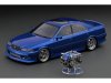 ڥ˥åǥ 1/18 VERTEX JZX100  Blue Metallic With Engine 60[IG3319]