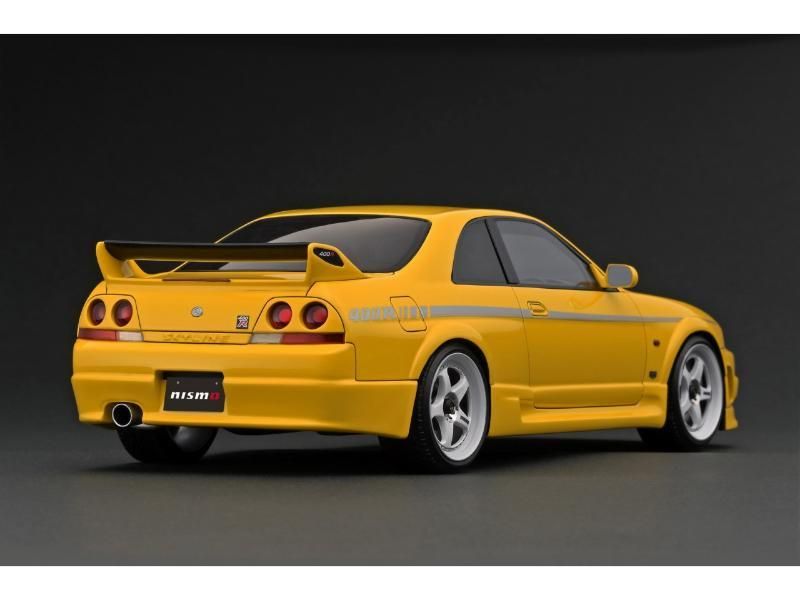イグニッションモデル】 1/18 NISMO 400R (BCNR33) Yellow [IG3658]