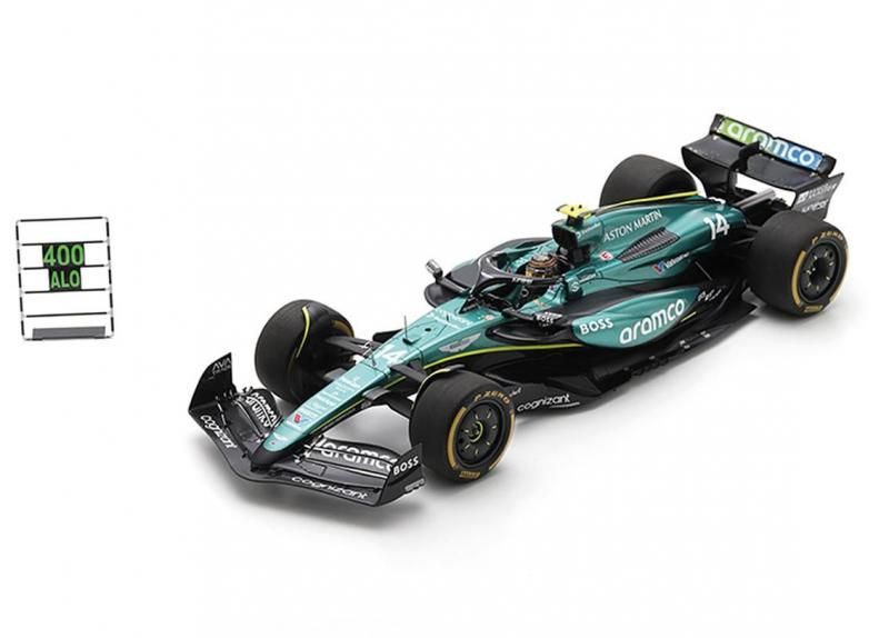 スパーク】 1/18 アストンマーチン AMR24 Aramco F1 Team No.14