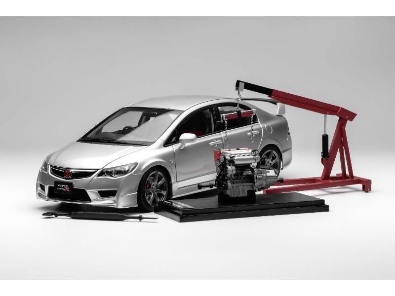FD2 シビック タイプR M&Mホンダ 2ピースローター 前後 CIVIC FD2にM＆Mオーリンズタイプ2とフロント、リアの2ピース