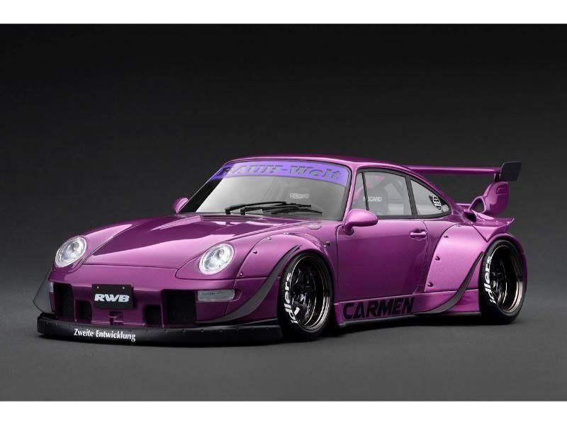 黒川　1/18 イグニッション PORSCHE 993 、935 SUPER RARE* IG1955 Ignition Model 1/18 RWB 993 Blue Metallic