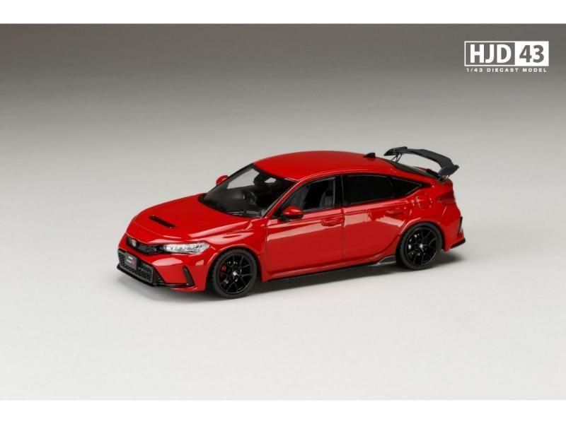 HJD43】 1/43 ホンダ シビック TYPE R (FL5)RACING BLACK Package純正