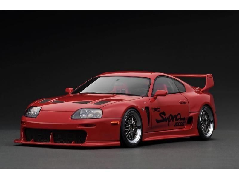 イグニッションモデル】 トヨタ スープラ (A80) TRD 3000GT Red