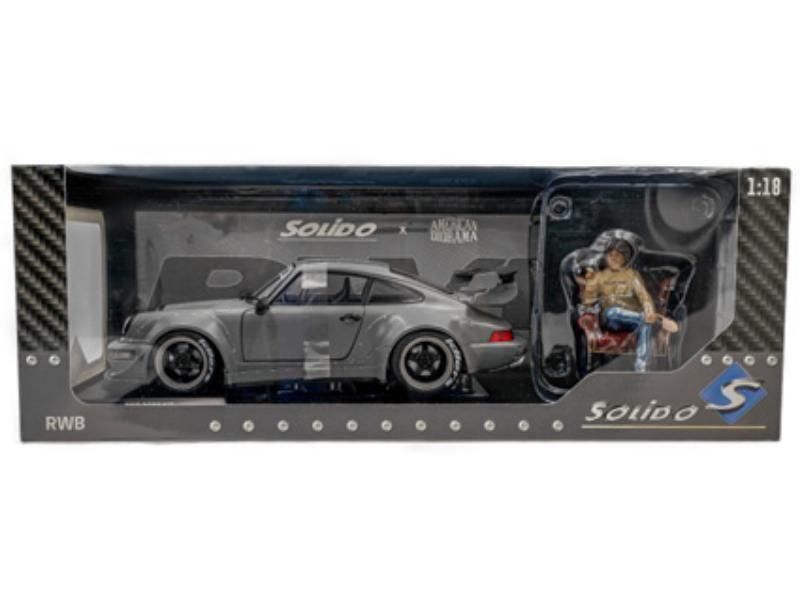 ソリド】 1/18 RWB Body Kit (グレー) 中井氏フィギュア付 世界