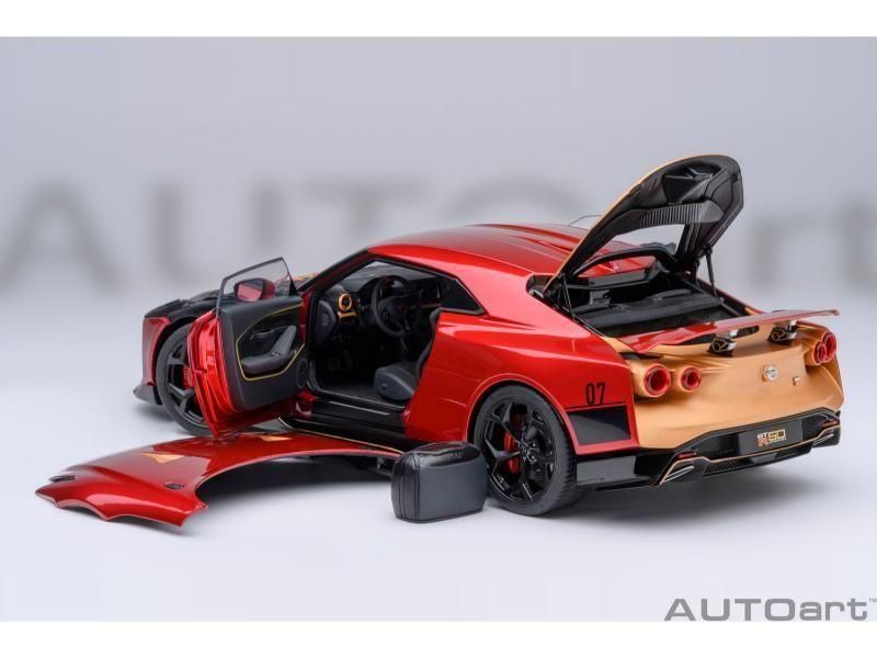 未展示品 オートアート 1/18 BAC Mono メタリックレッド 未展示品